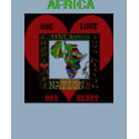 LOVE, AFRICA t-shirts by adeolagbadamosi LOVE, AFRICA t-shirts