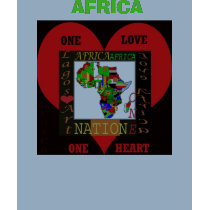 LOVE, AFRICA t-shirts by adeolagbadamosi LOVE, AFRICA t-shirts