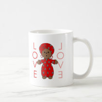 Love - African Doll mugs