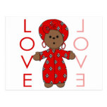 Love - African Doll Post Cards