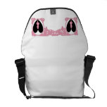 Love Alice Vintage Frame in Rose Pink Messenger Bags