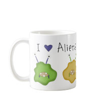 Love Alien Critters Coffee Mugs