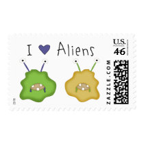Love Alien Critters Stamps