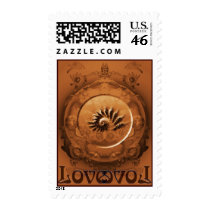 Love all ways always postage stamp