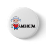 Love America Button