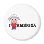 Love America magnets