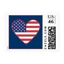 Love America Stamp Size Small by niagaragirl Love America Stamp Size Small