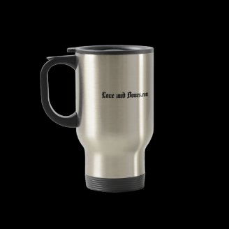Love and Bones Travel Mug