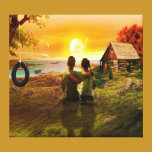 Love and Childhood Friendship Wall Canvas Prints canvas prints