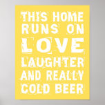 Love and Cold Beer Poster