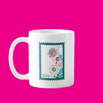 Love and Flowers Coffee Mugs Zazzle_mug