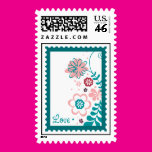 Love and Flowers Stamp