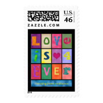 Love and Friendship Postage Stamp