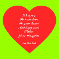 Love and happiness stickers