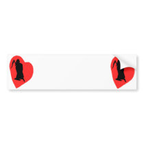 Love and Hate, Life and Death (2) Bumper Sticker