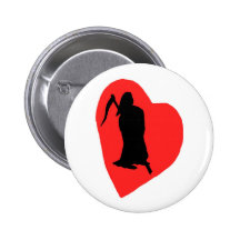 Love and Hate, Life and Death (2) Pinback Button