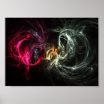 LOVE AND HATE PRINT