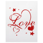 Love and Hearts letterhead