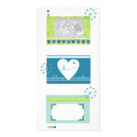 Love and Hearts Customized Photo Card