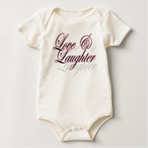 Love and laughter baby onesee t-shirts by loveandlight Love and laughter baby onesee t-shirts