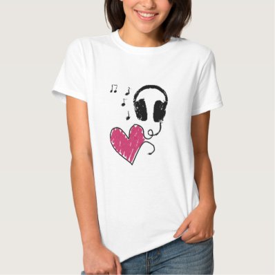 Love And Music T Shirt