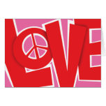 Love and Peace Greeting Card