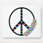 Love and Peace Mouse Mat
