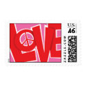 Love and Peace Postage Stamps by SBeise Love and Peace Postage Stamps
