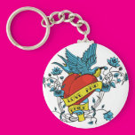 Love and Pride Tattoo Keychains