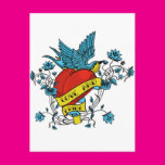 Love and Pride Tattoo Post Card