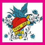 Love and Pride Tattoo Print