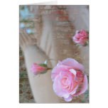 Love and Reverence Roses Card cards