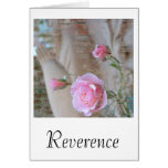 Love and Reverence Roses Card cards