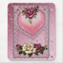 Love and romance mousepad valentine's day mousepads