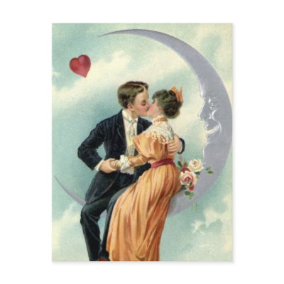 Love and Romance, Vintage Save the Date! Post Cards