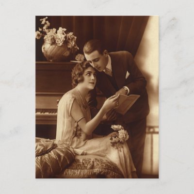 Love and Romance, Vintage Save the Date! Postcards