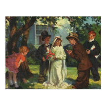 Love and Romance, Vintage Save the Date! Postcards