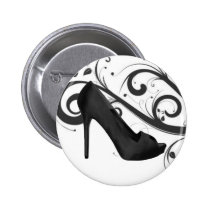 love and shoes buttons