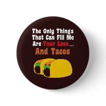 Love and Tacos buttons