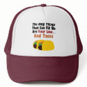 Love and Tacos hats by ragingtrombones Love and Tacos hats