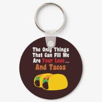 Love and Tacos keychains by ragingtrombones Love and Tacos keychains