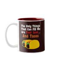 Love and Tacos mugs