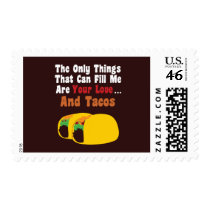 Love and Tacos postage