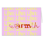 Love and Warmth