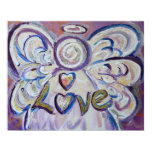 Love Angel Art Poster Print posters