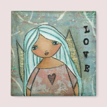 Love Angel magnets