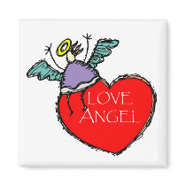 LOVE ANGEL magnets