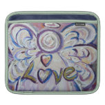 Love Angel Word iPad Sleeve Case