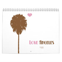 love angeles. 2010. wall calendars