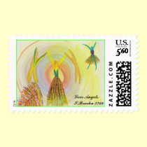 Love Angels S.Bracha ... stamps